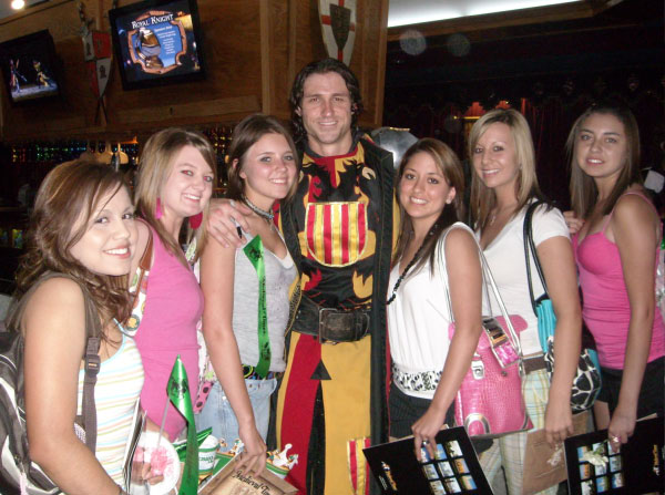 Ah   the yellow and red knight