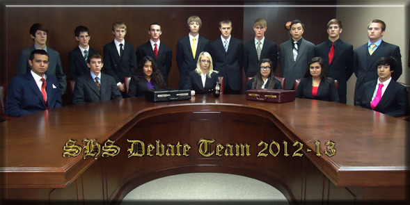 2012-13 Debate Team
