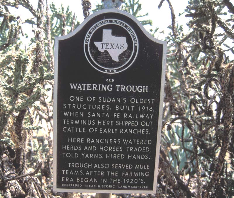Watering Trough Marker