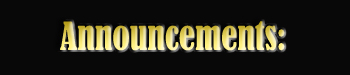 announcements